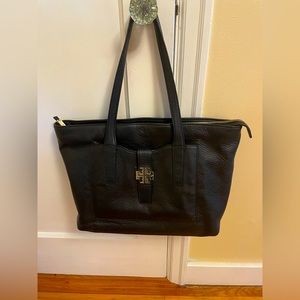 Tori Burch Large Black Tote